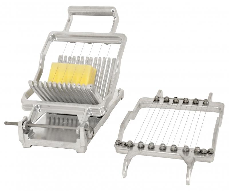 Aluminum Manual Easy Cheese Cutter with 3/4″ and 3/8″ Interchangeable Cutting Bows