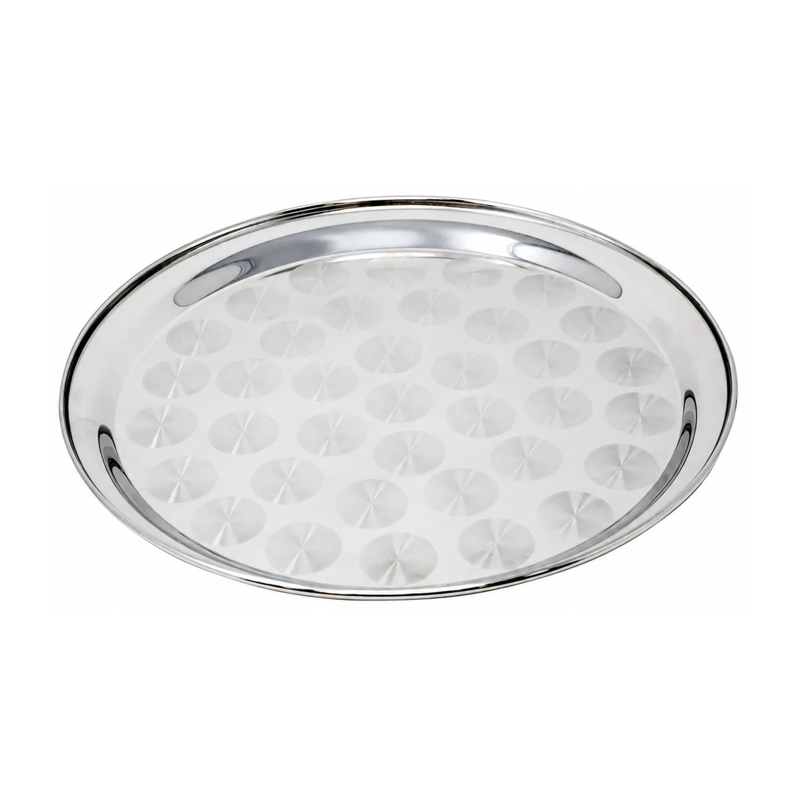 16″ Stainless Steel Round Serving Tray