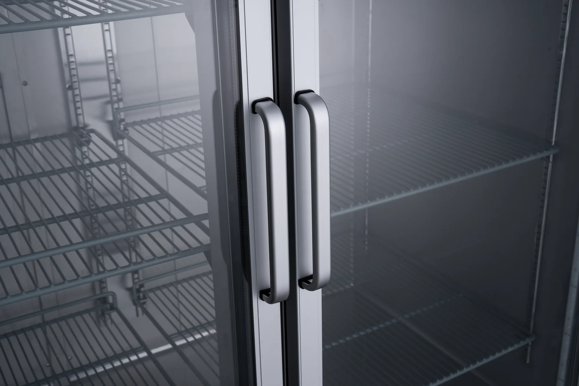 81″ Three (3) Glass Door Reach-In Refrigerator, 72 cu. ft. (2,024 L), Stainless Steel