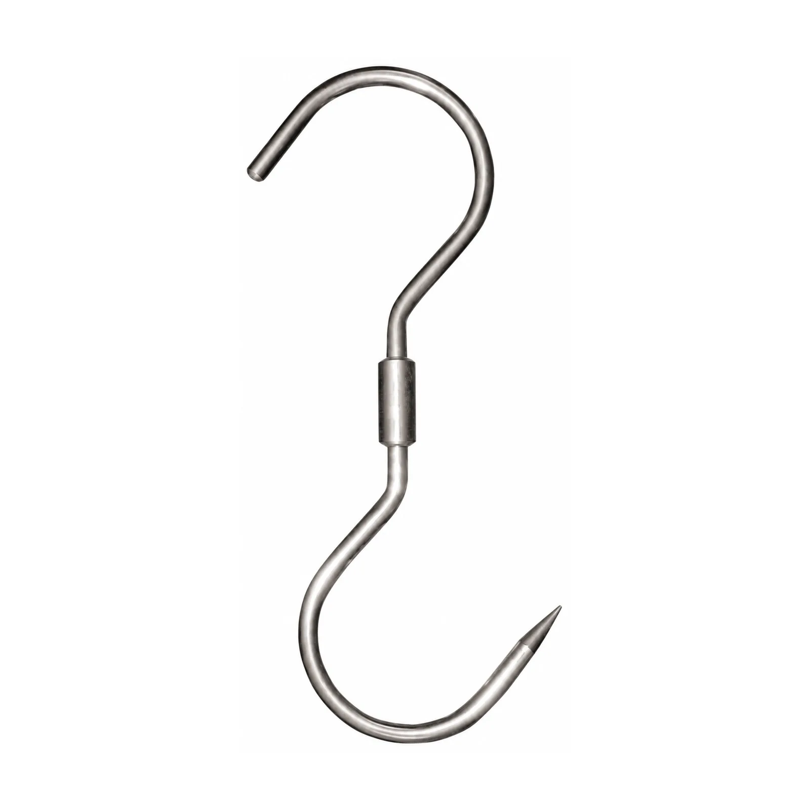 9 1/2″ x 7/16″ Stainless Steel “S” Swivel Hook