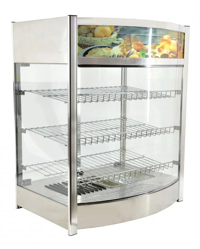 26″ Countertop Display Warmer, 3 Shelves, Back Doors, Full-Service, 4.8 cu. ft. (137 L) Capacity