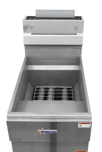 35-40 lb Propane Gas Floor Fryer – 90,000 BTU