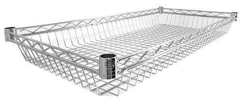 18″ x 36″ Chrome Wire Basket