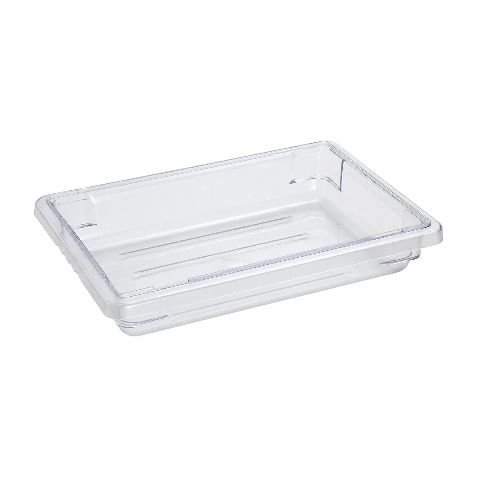 12″ x 18″ x 3.5″ Polycarbonate Rectangular Clear Food Storage Container