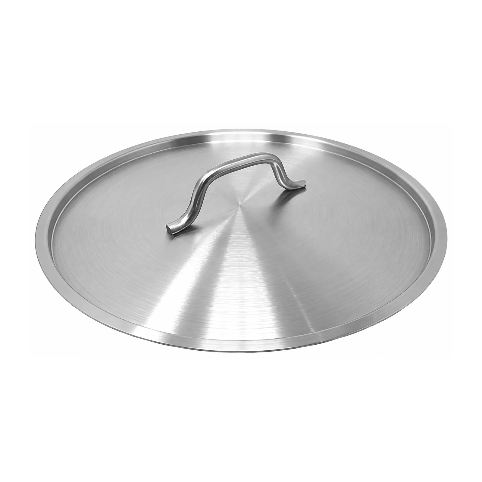 Stainless Steel Replacement Lid for 32 qt Stainless Steel Stock Pots, 15 qt Stainless Steel Brazier, and 14″ Stainless Steel Fry Pans