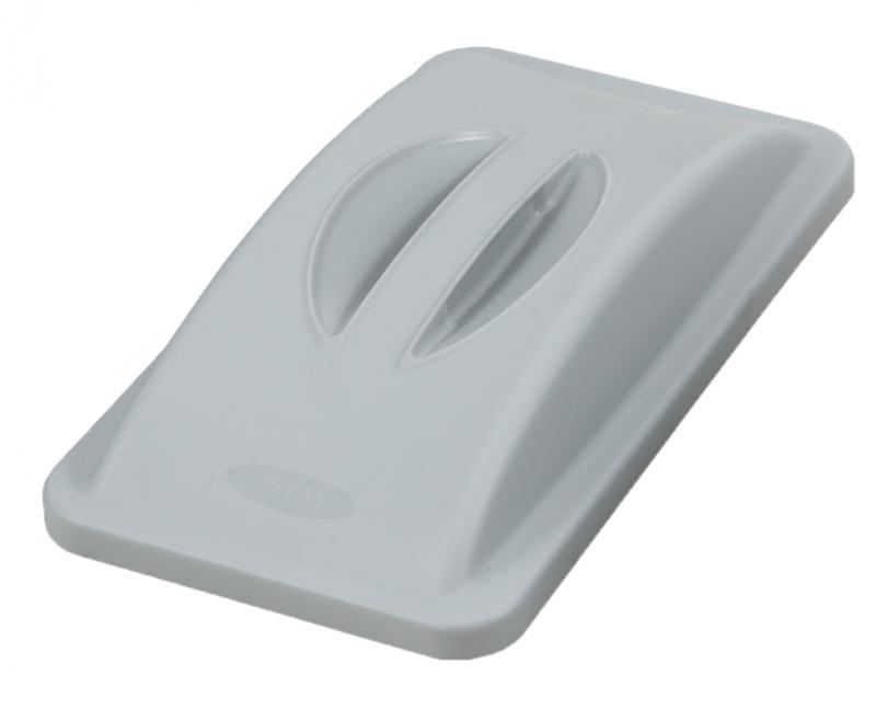 Polypropylene Gray Lid with Handle