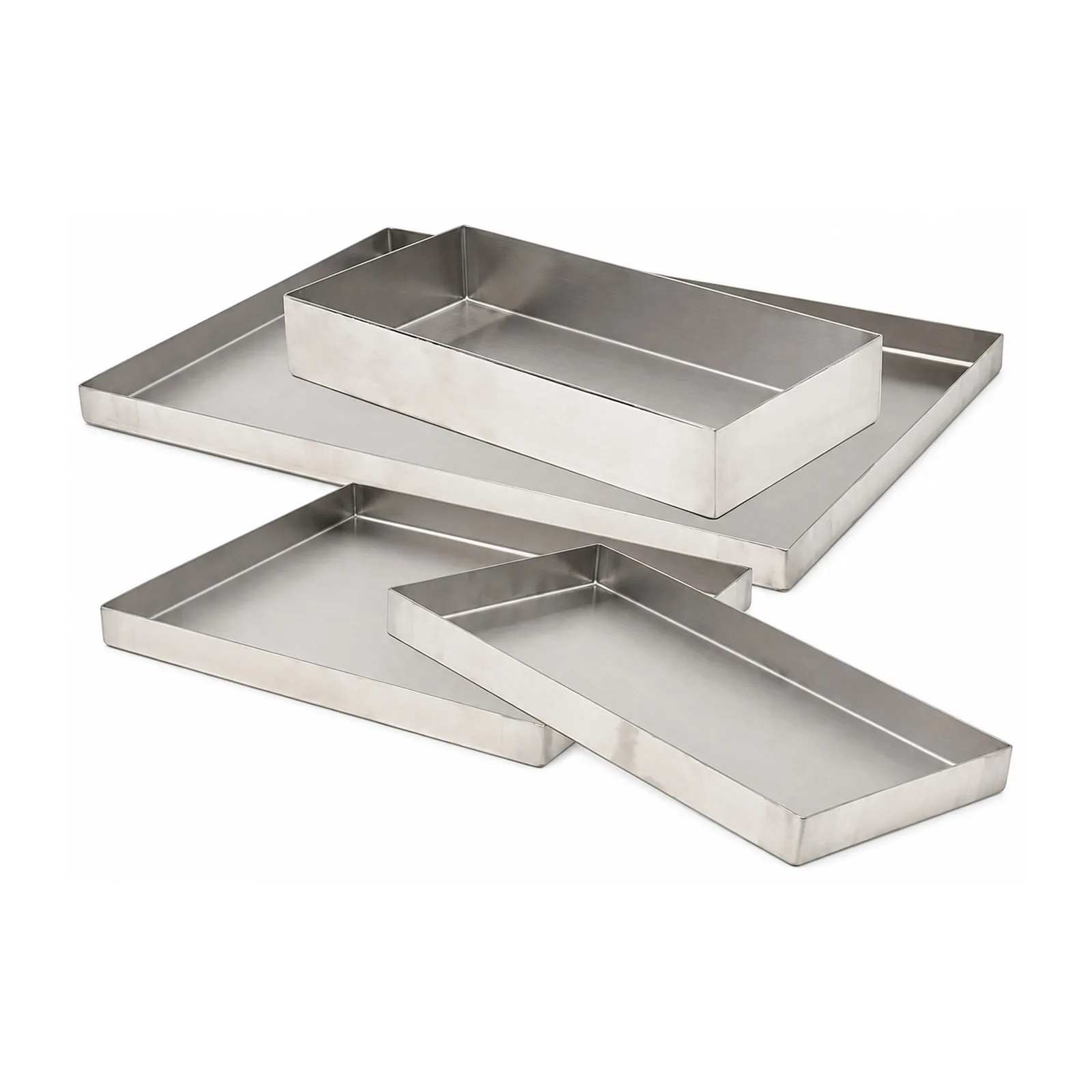 10″ x 30″ x 2.5″ STAINLESS STEEL PAN