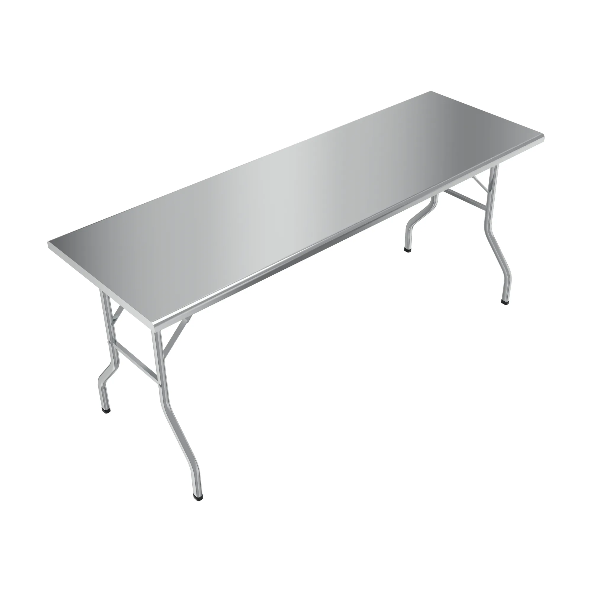 24″ x 72″ Stainless Steel Folding Table