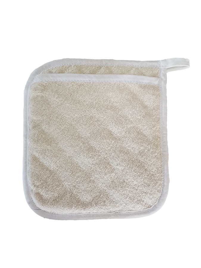 8.5” x 9.5” Terry Cloth Pot Holder with Pocket