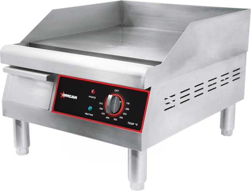 16" Countertop Stainless Steel Electric Griddle