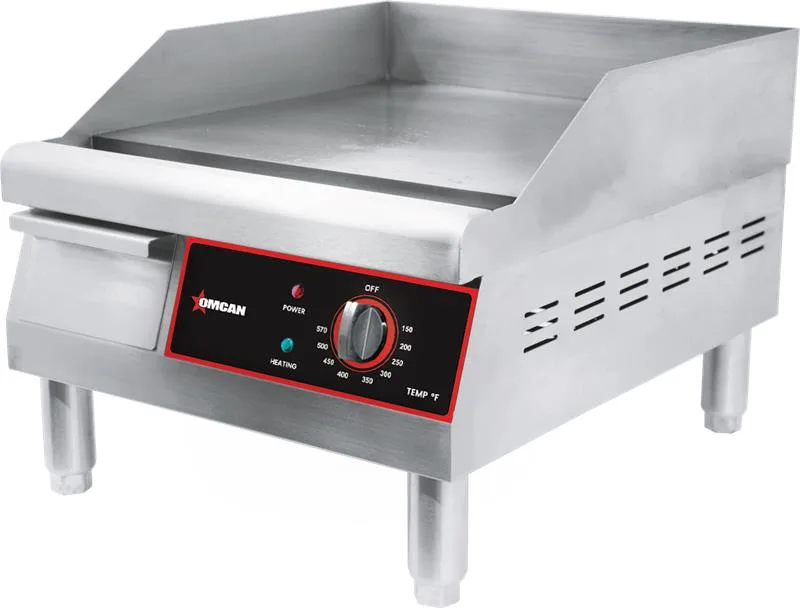 16″ Countertop Stainless Steel Electric Griddle