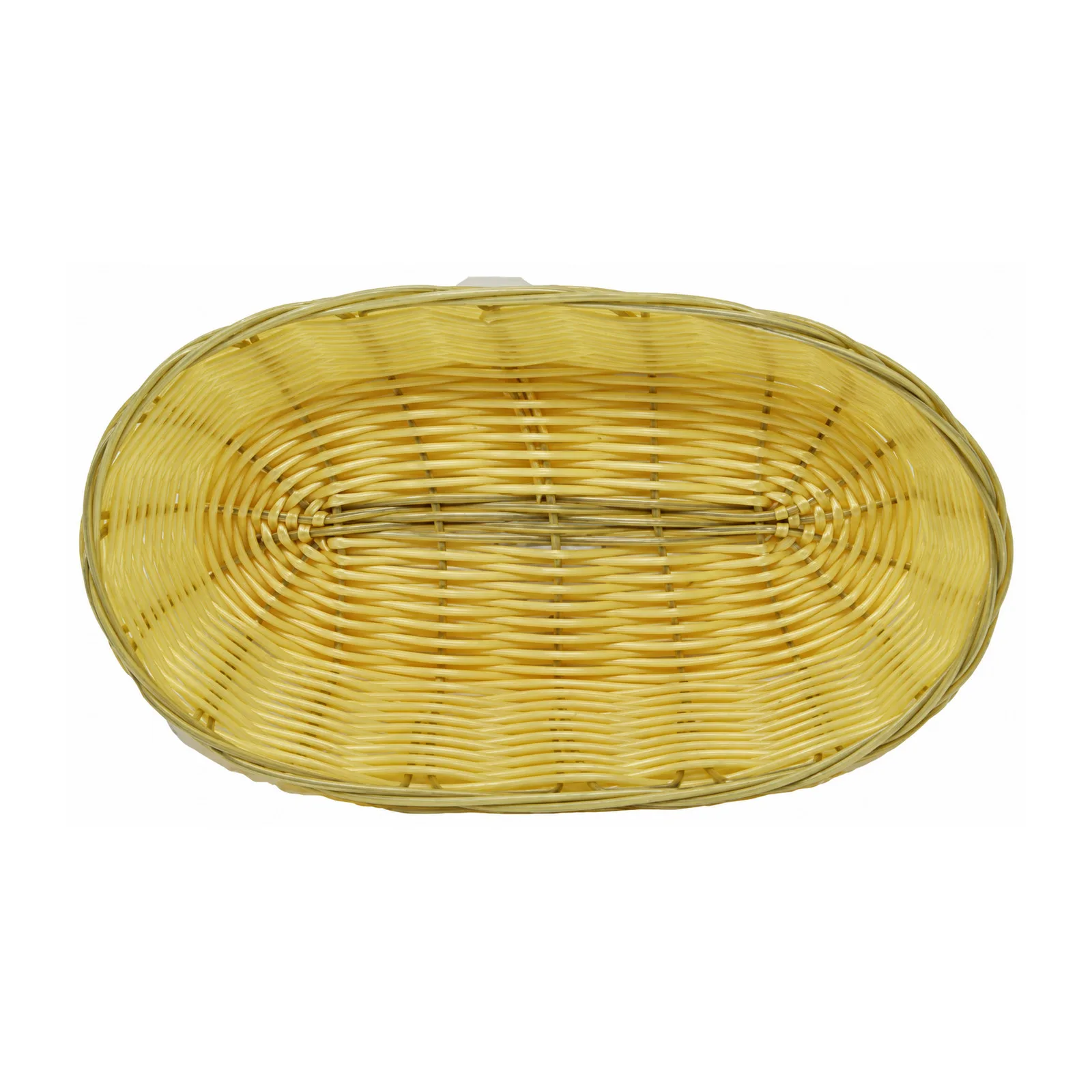 Long Oval Natural Woven Basket 9″ x 4.25″ x 2″