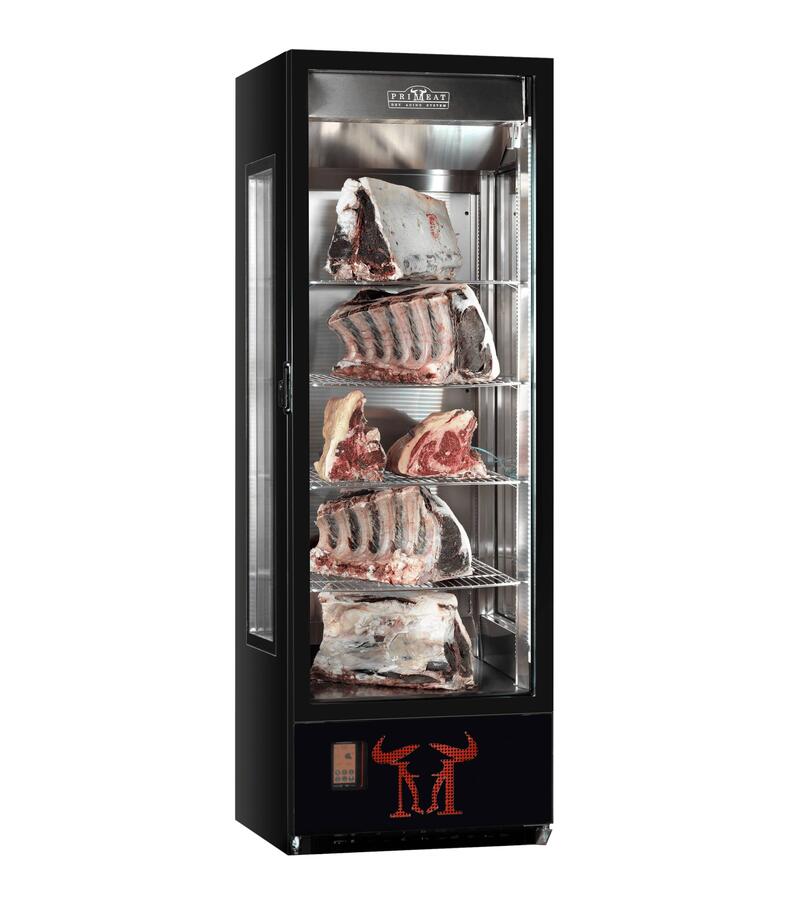 Primeat 2.0 Meat Edition Preserving and Dry Aging Cabinet 176 Lb/80 Kg Triple Glass – Black