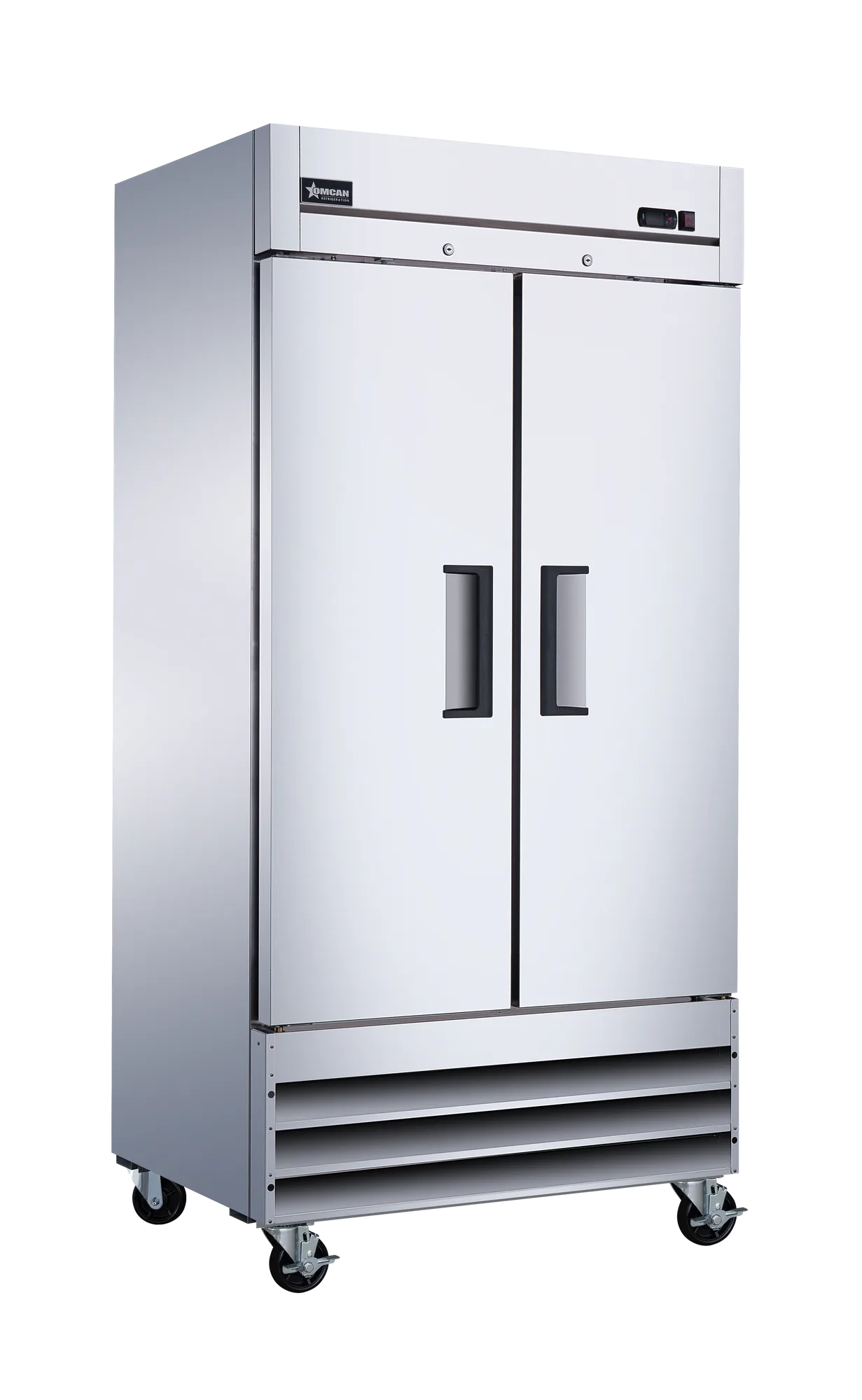 40″ Two (2) Door Reach In Refrigerator, 26.5 cu. ft. (750 L), Stainless Steel