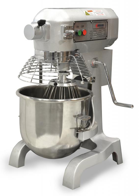 20 Qt. Standard-Duty Planetary Mixer with Guard – 110V, 1120W