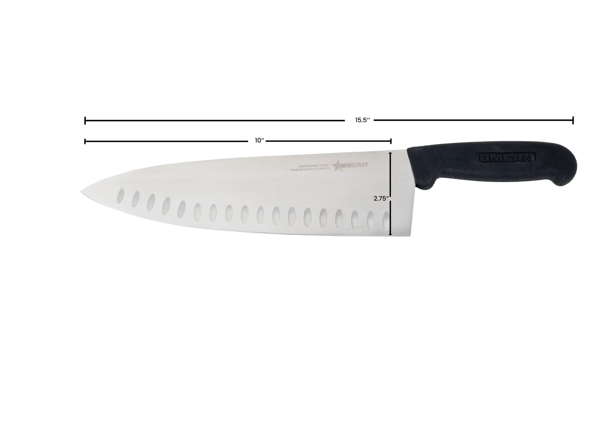 10″ Medium Cook Knife with G-Edge Blade