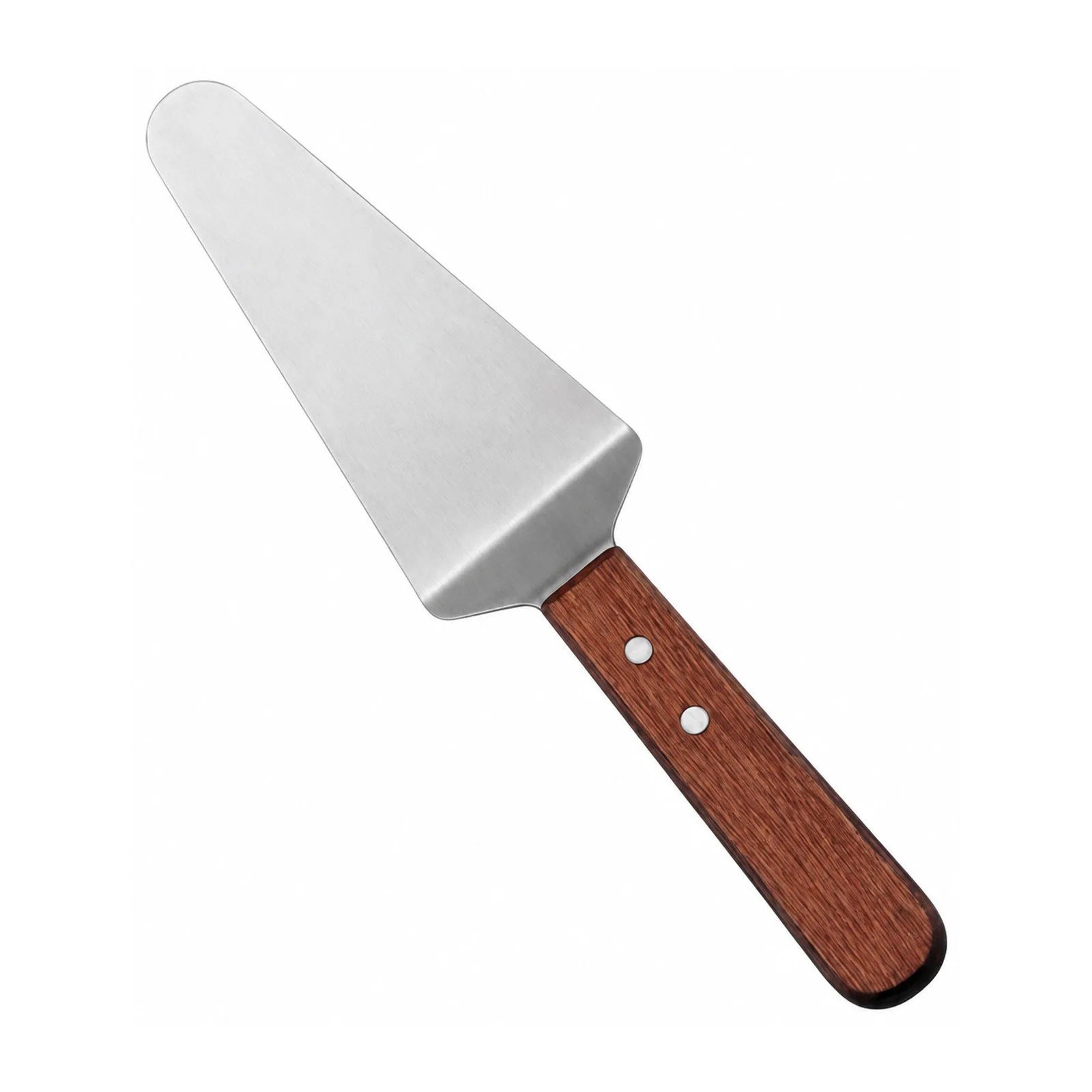 Pie Server with 4 3/4″ x 2 3/8″ blade and Wooden Handle