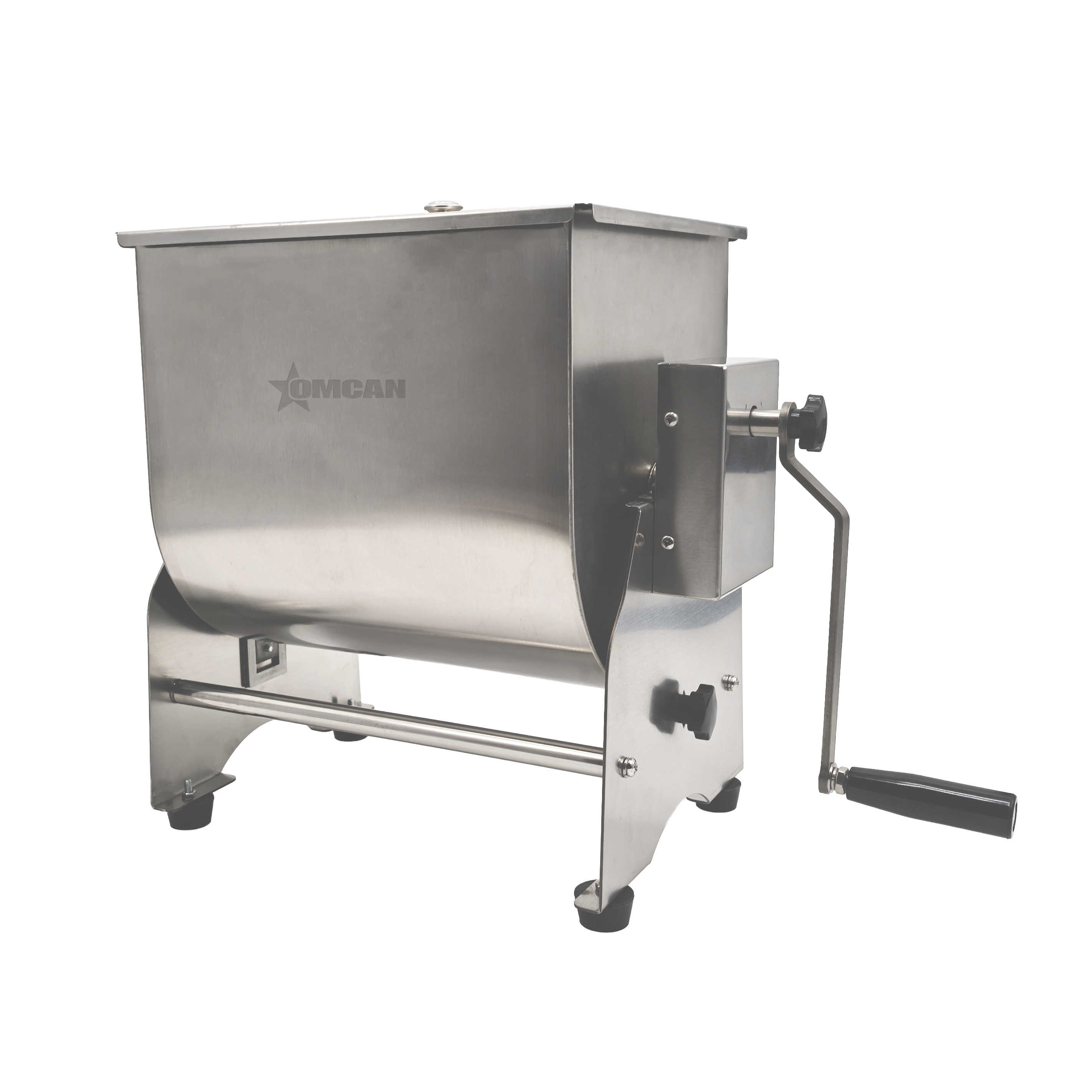 Stainless Steel Manual Tilting Mixer -  44 lb/20 kg