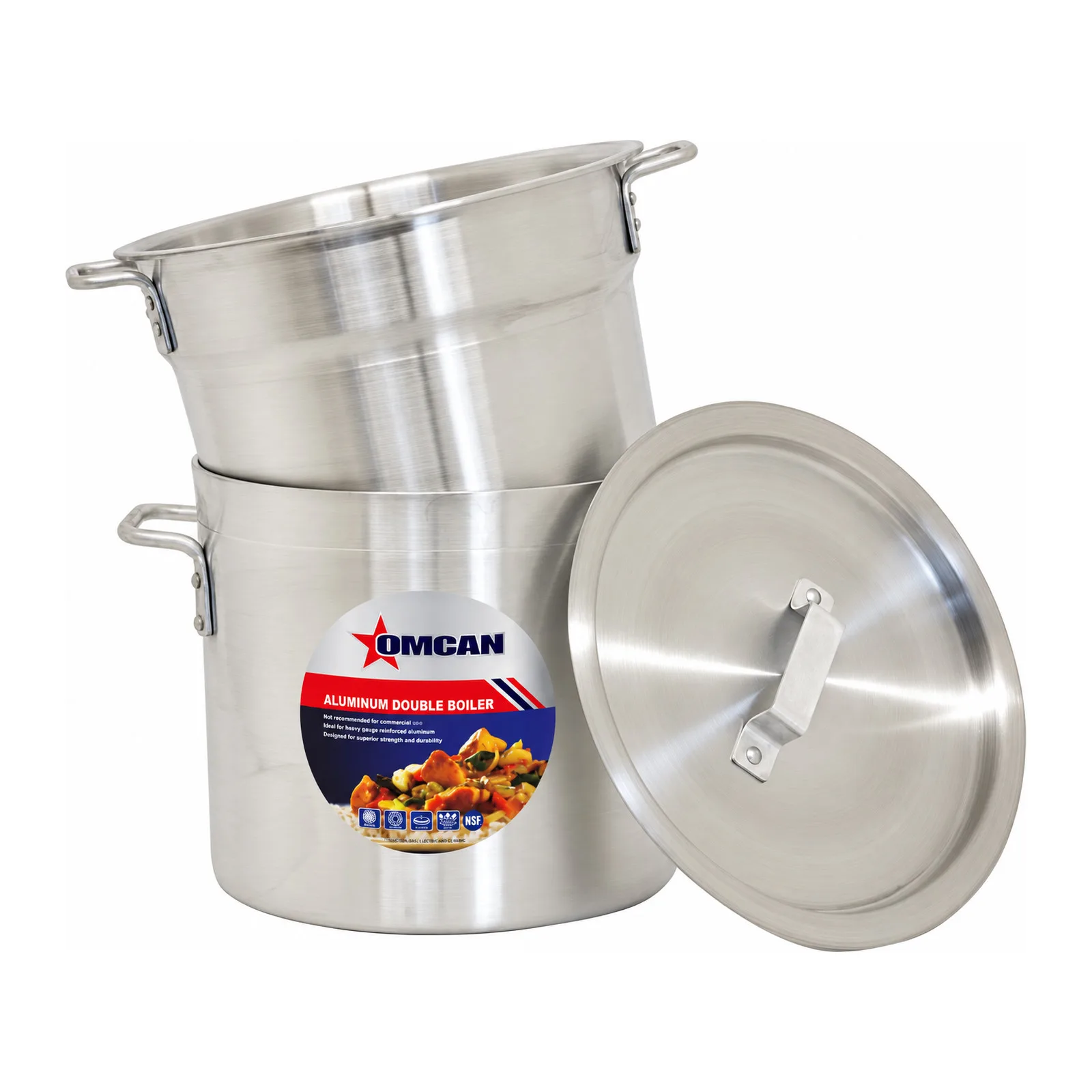 8 qt Aluminum Double Boiler