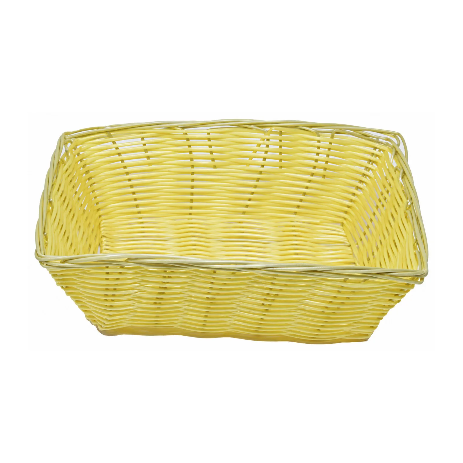 Rectangular Natural Woven Basket 9″ x 6.25″ x 2.75″