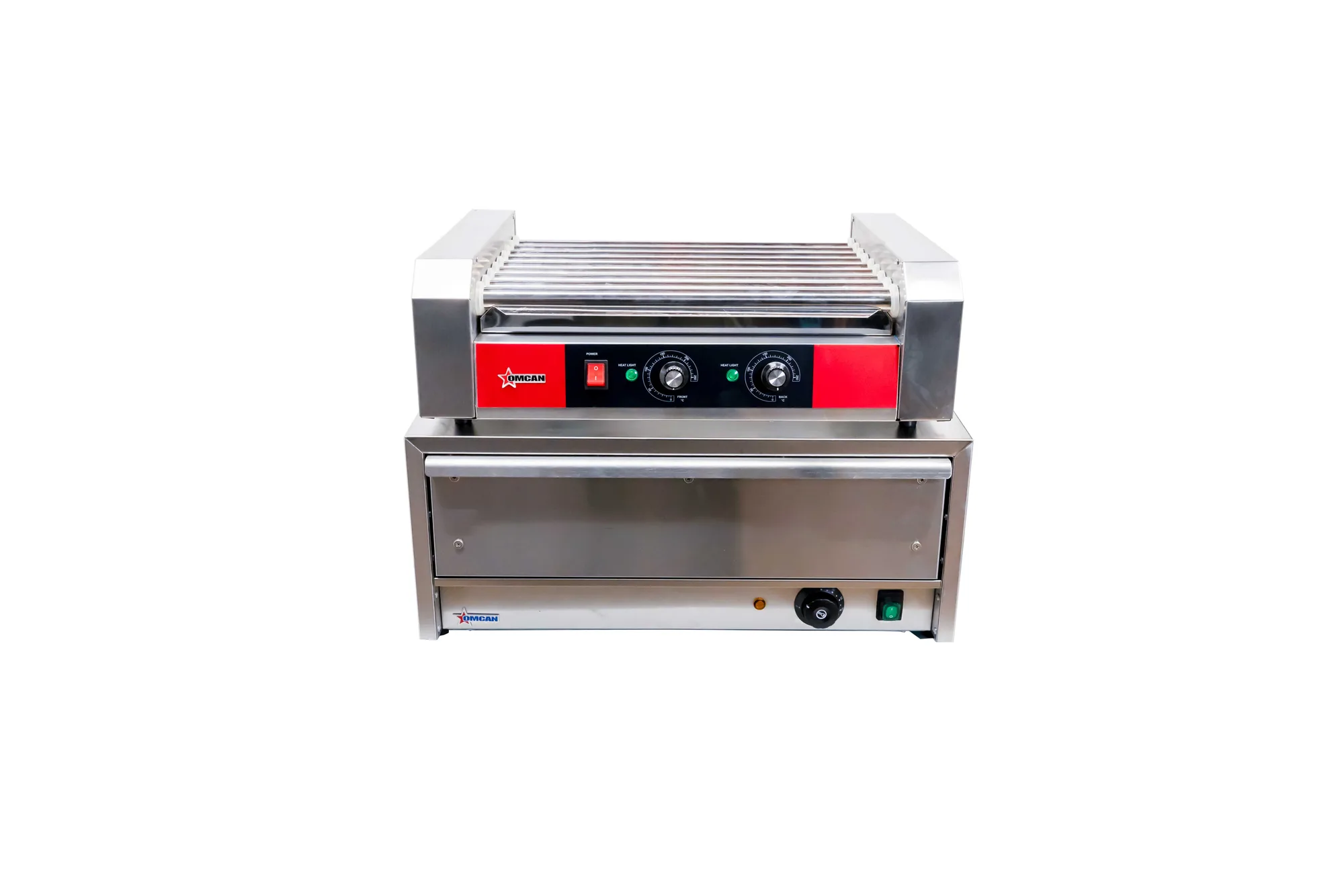 24 Hot Dog Roller Grill with 9 Rollers – 120 V, 1170 W
