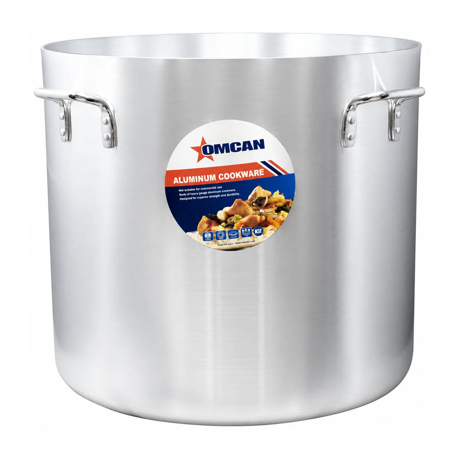 140 qt Aluminum Stock Pot