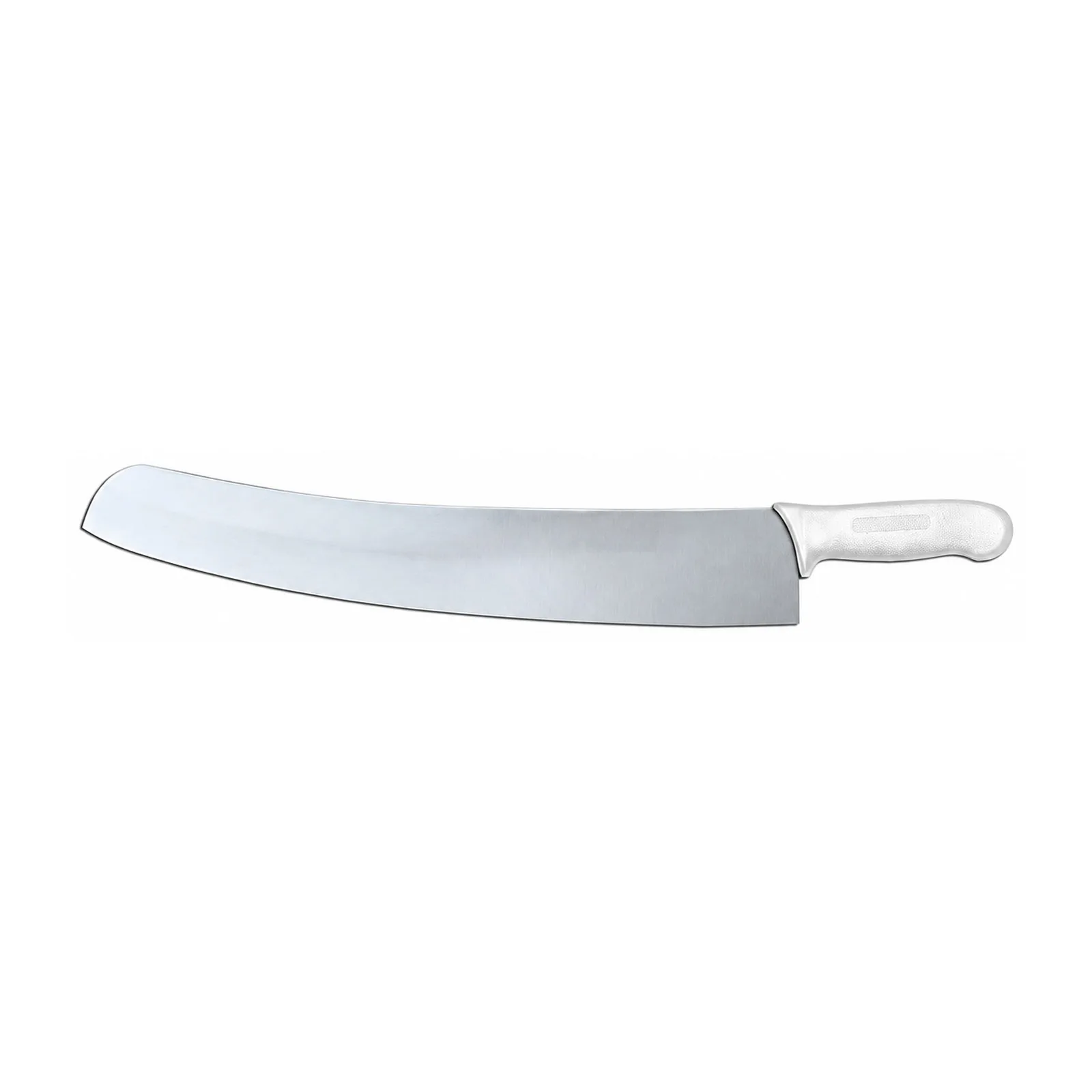 18″ Pizza Knife with White Single DR Handle