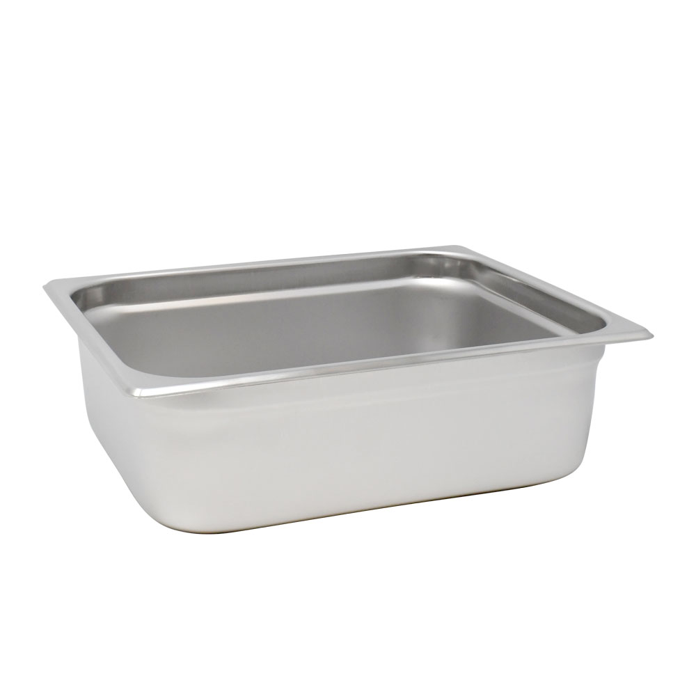 Half-size Anti-Jam Stainless Steel Steam Table Pan – 4″ Deep