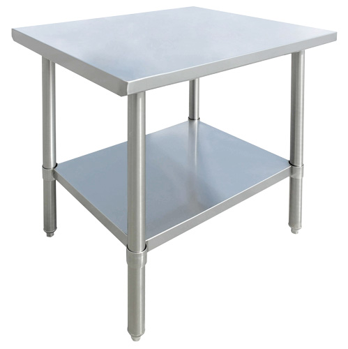 24″ x 30″ All Stainless Steel Worktable