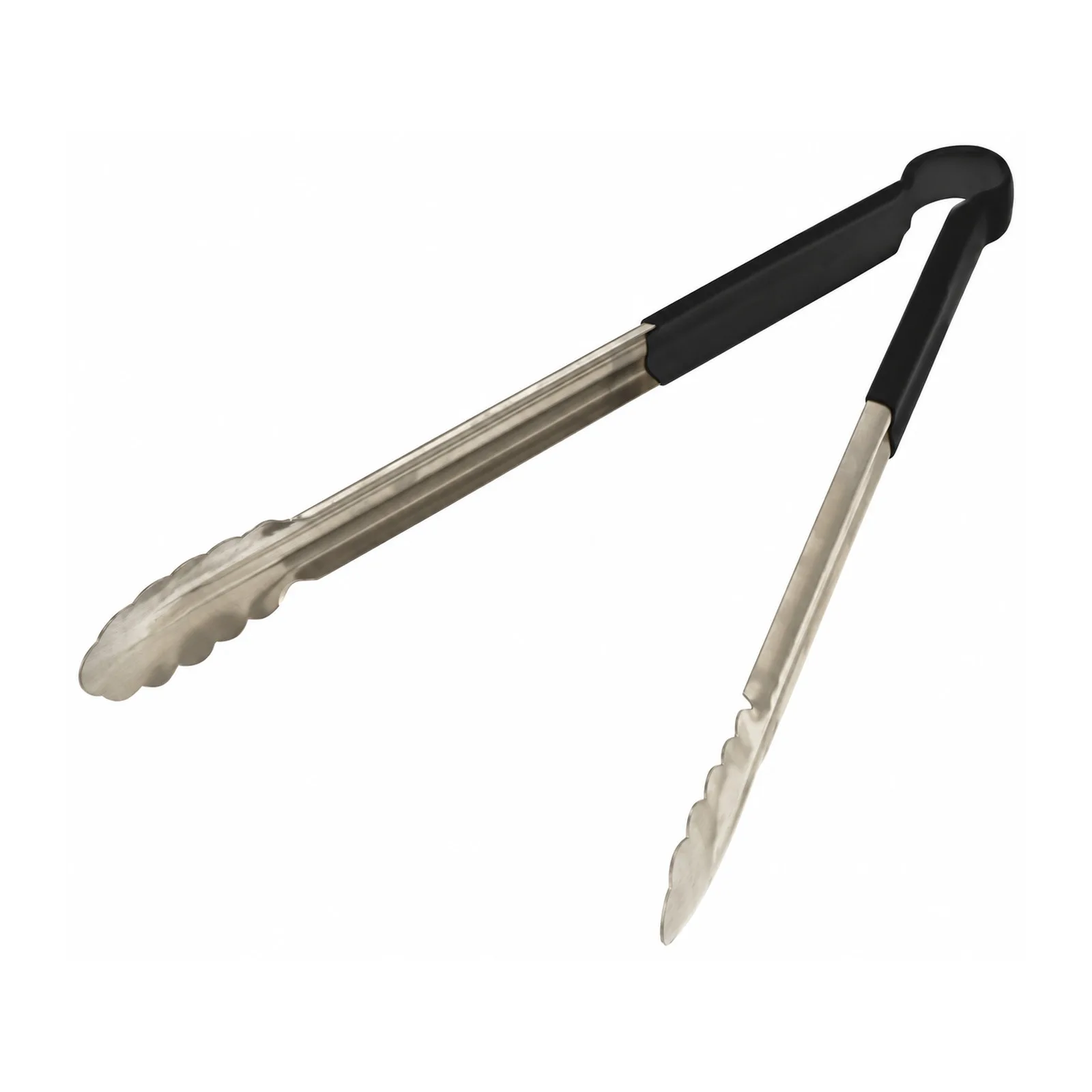 16″ Heavy-Duty Utility Tongs with Black Plastic Handle