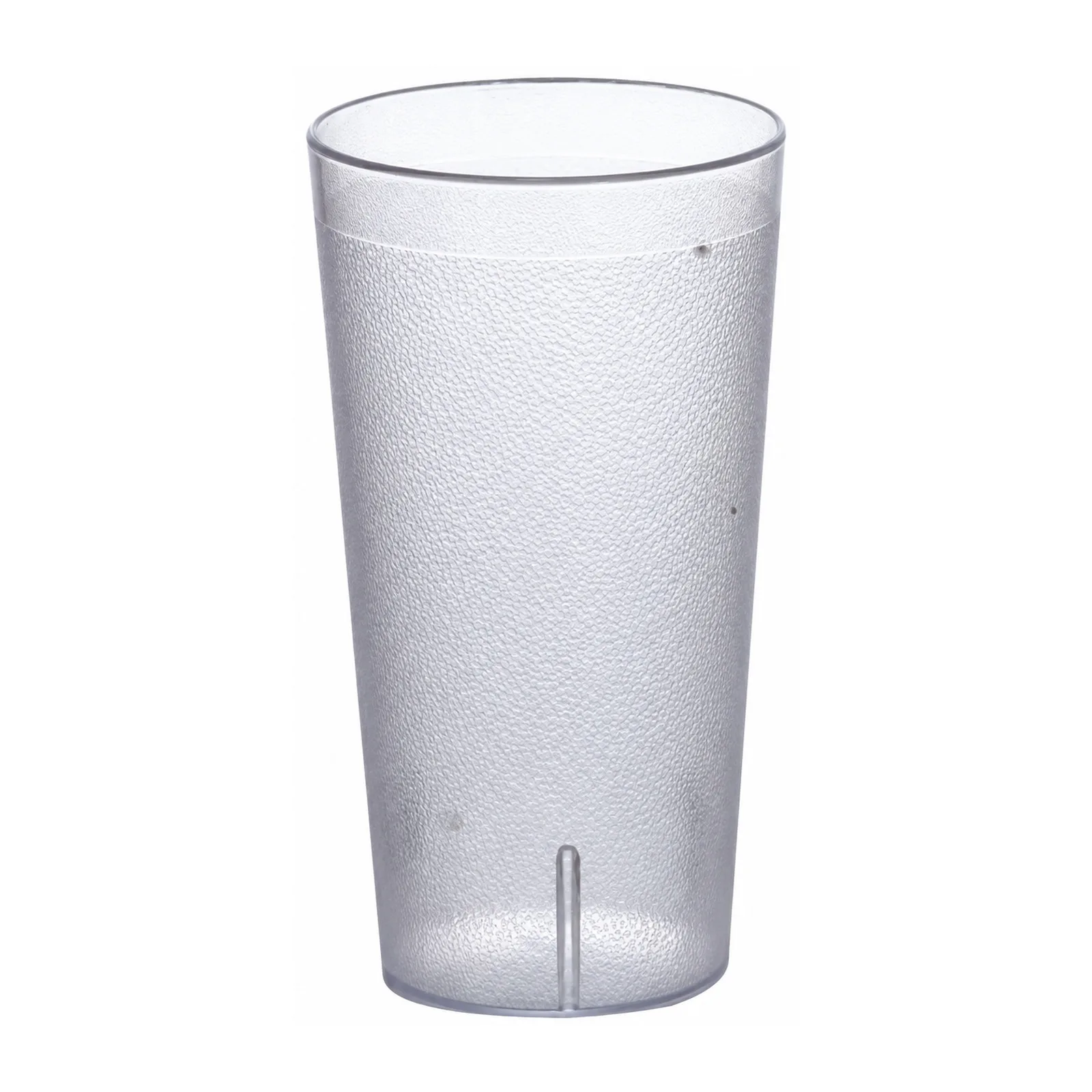 8 oz / 237 mL Clear Pebbled Tumbler