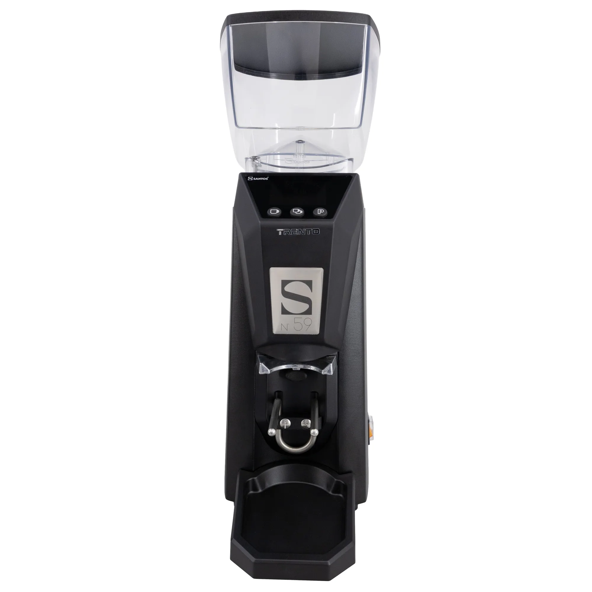 Santos #59 On-Demand Coffee Grinder with LCD Display, Black | Trento
