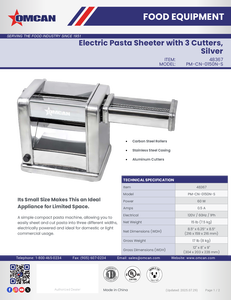 Specsheet