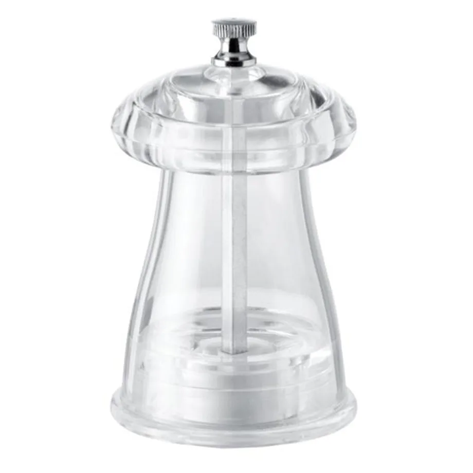 4″ Crystal-shaped Salt Mill Acrylic Resin