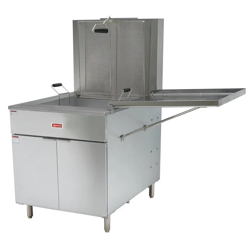 170 lb Floor Model Funnel Cake and Donut Fryer, 120,000 BTU – Natural Gas