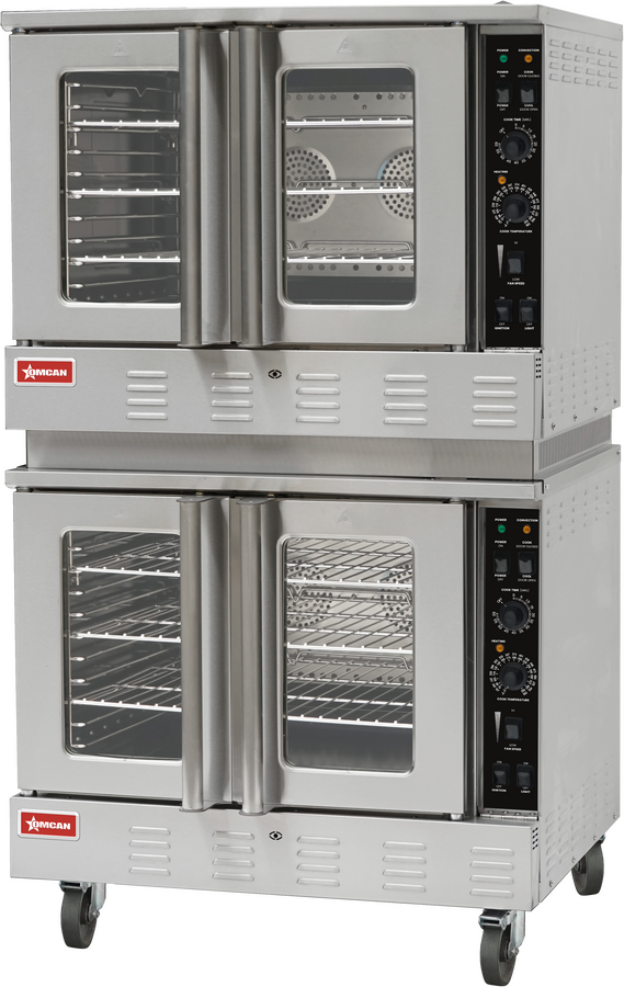 40″ Convection Oven Double Deck Full Size 120,000 BTU – Natural Gas