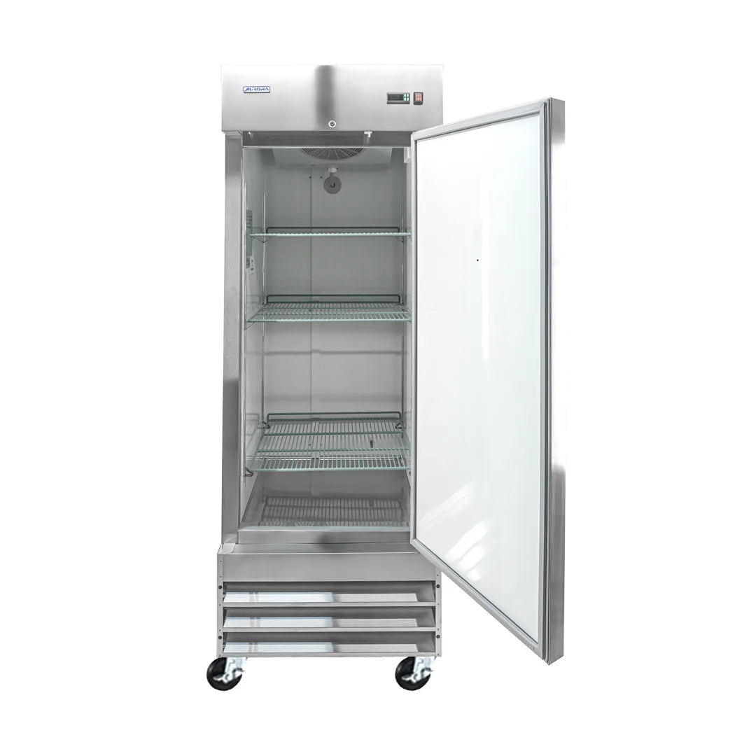 Aurora 29″ One (1) Door Reach-in Refrigerator, 21 cu.ft. (583 L),  Stainless Steel