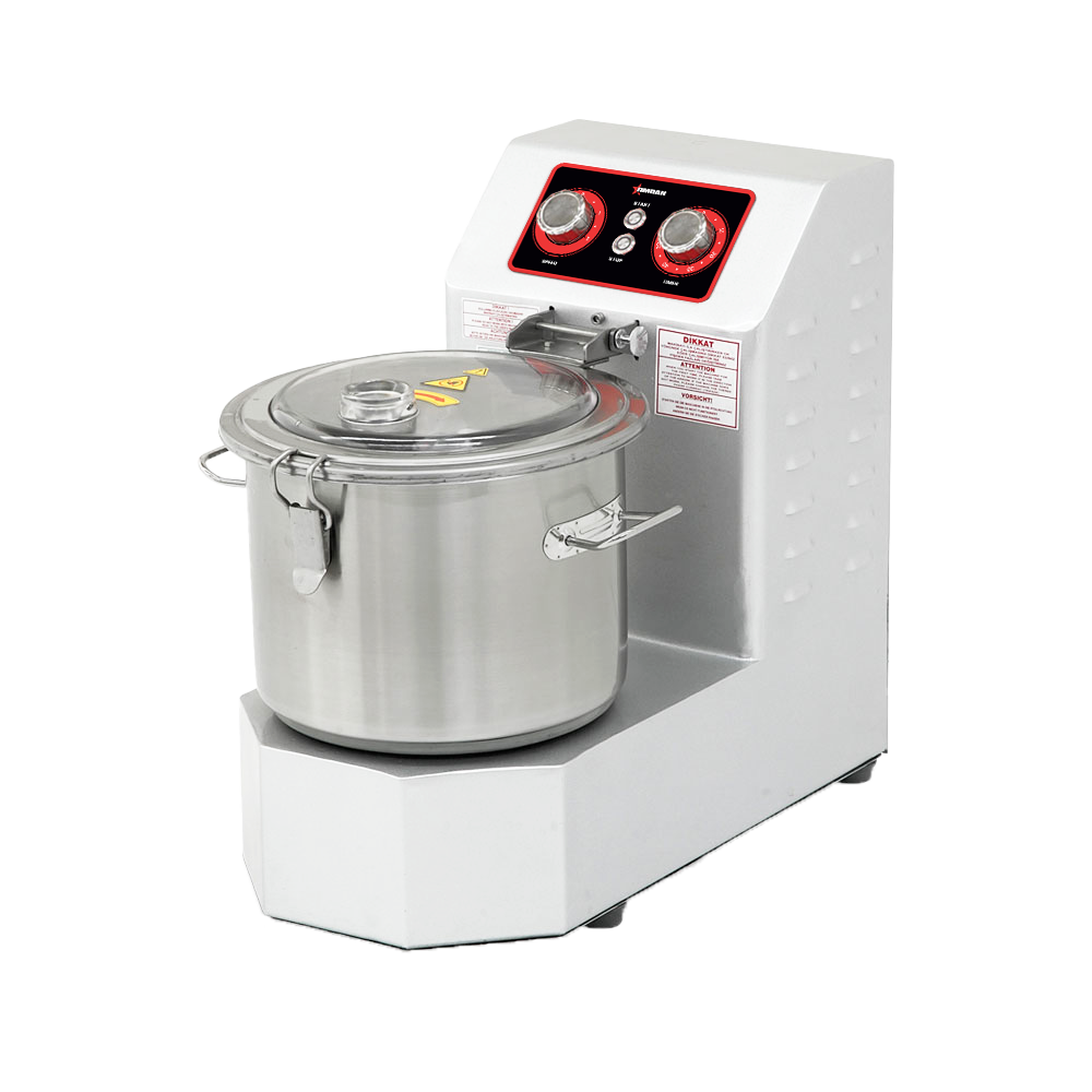 15L (3.96 Gal) Capacity Hummus Mixer – 1000-1700W (1.36 – 2.31 HP)