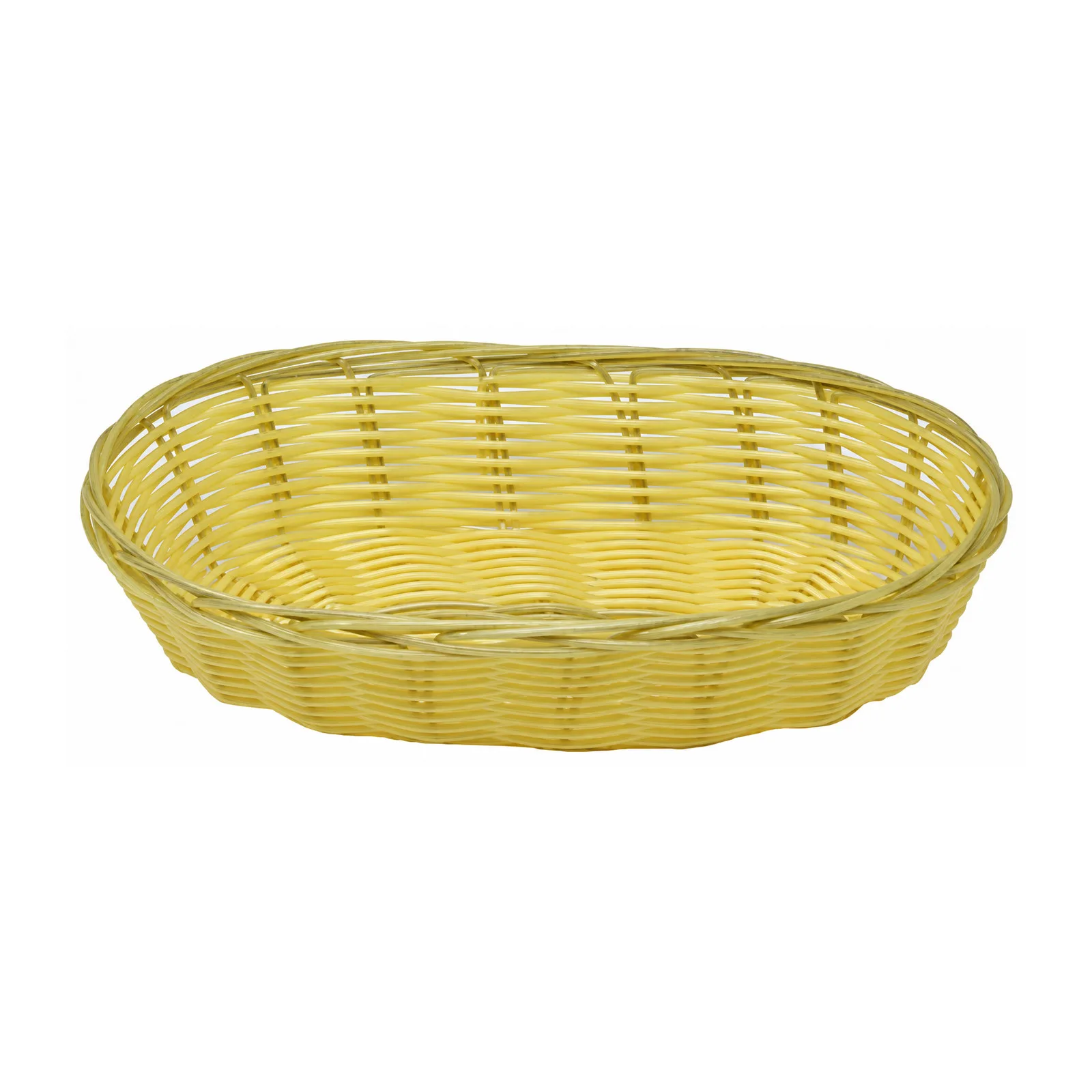 Long Oval Natural Woven Basket 9″ x 4.25″ x 2″