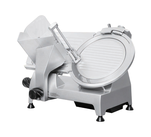 Omcan 8″ Belt-Driven Meat Slicer with Fixed Sharpener – 0.24 HP, 110 V