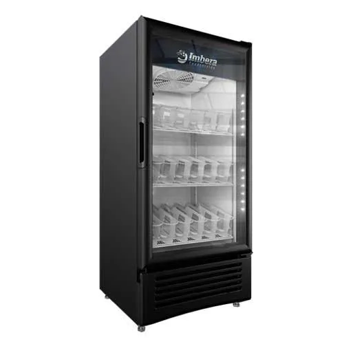 Imbera 25″ One (1) Glass Door Refrigerator, 9 cu. ft. (255 L), Black