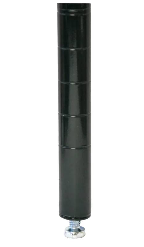 84″ Black Epoxy Post with Leveler