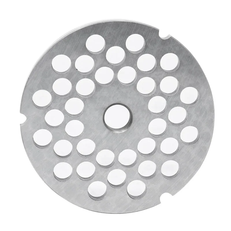 Carbon steel #32 machine plate, hubless, 10 mm (3/8″) – three notches / round