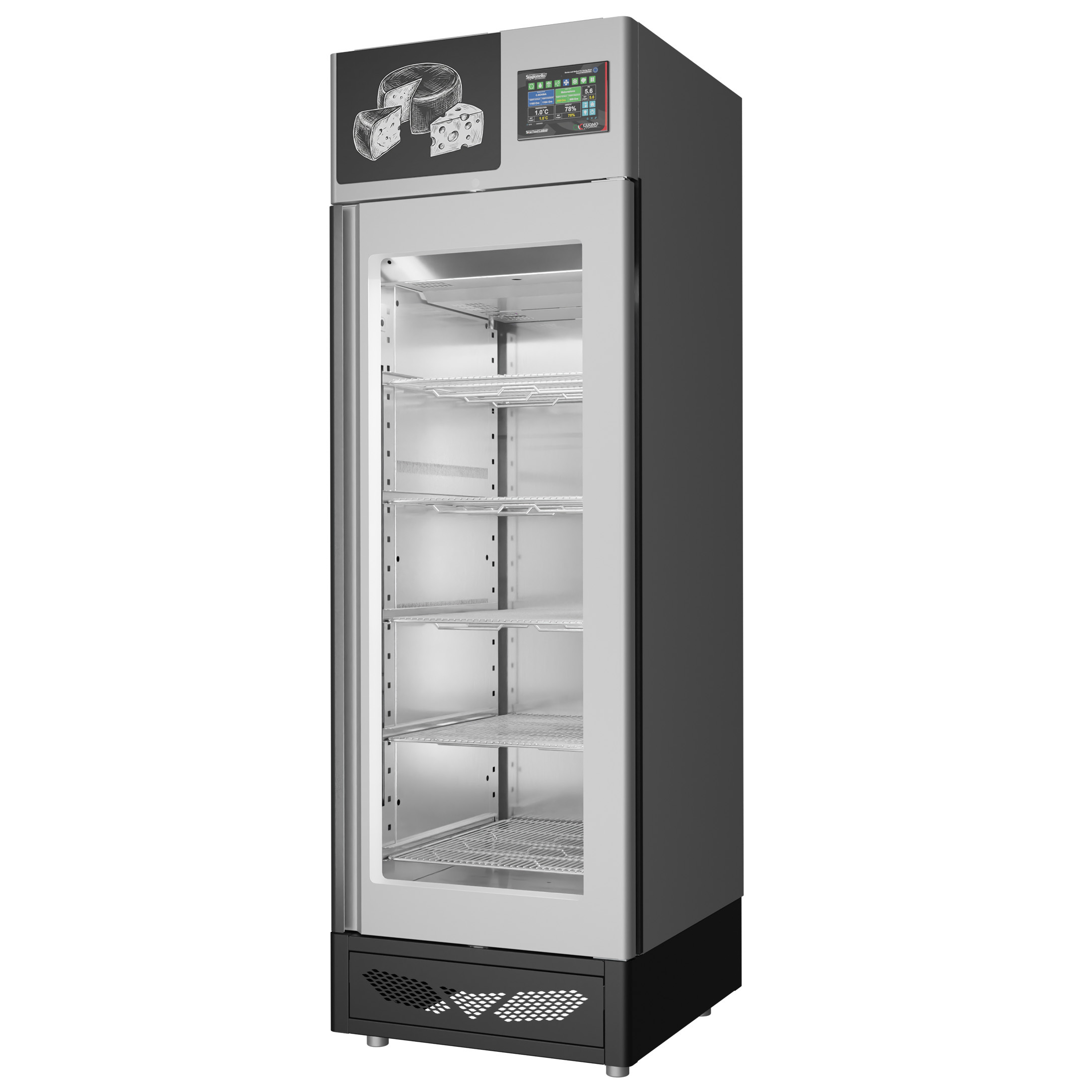 Affinacheese® 100 kg Curing Cabinet with ClimaTouch® and Fumotic®