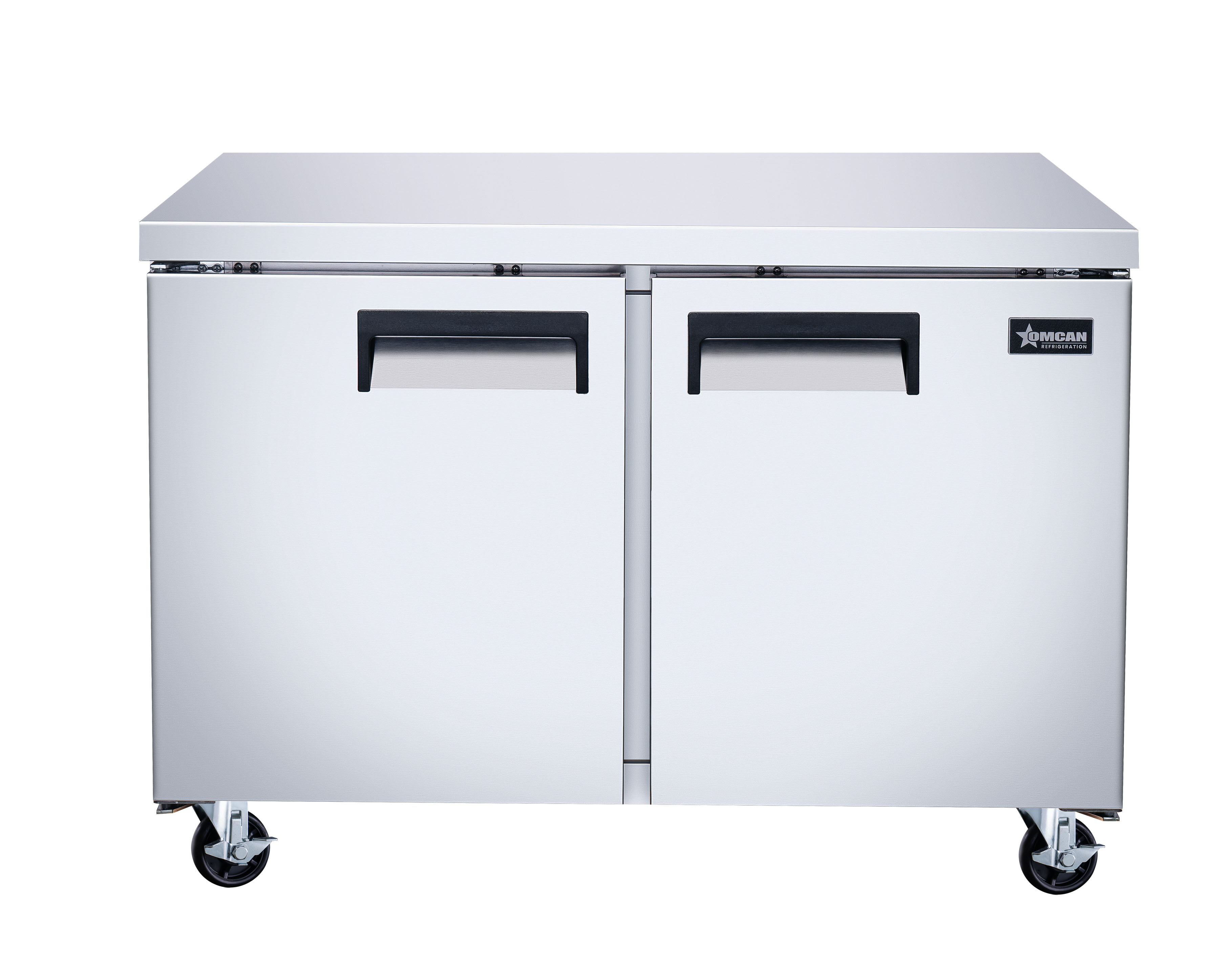 47″ Two (2) Door Undercounter Refrigerator, 12 cu.ft. (338 L), Stainless Steel