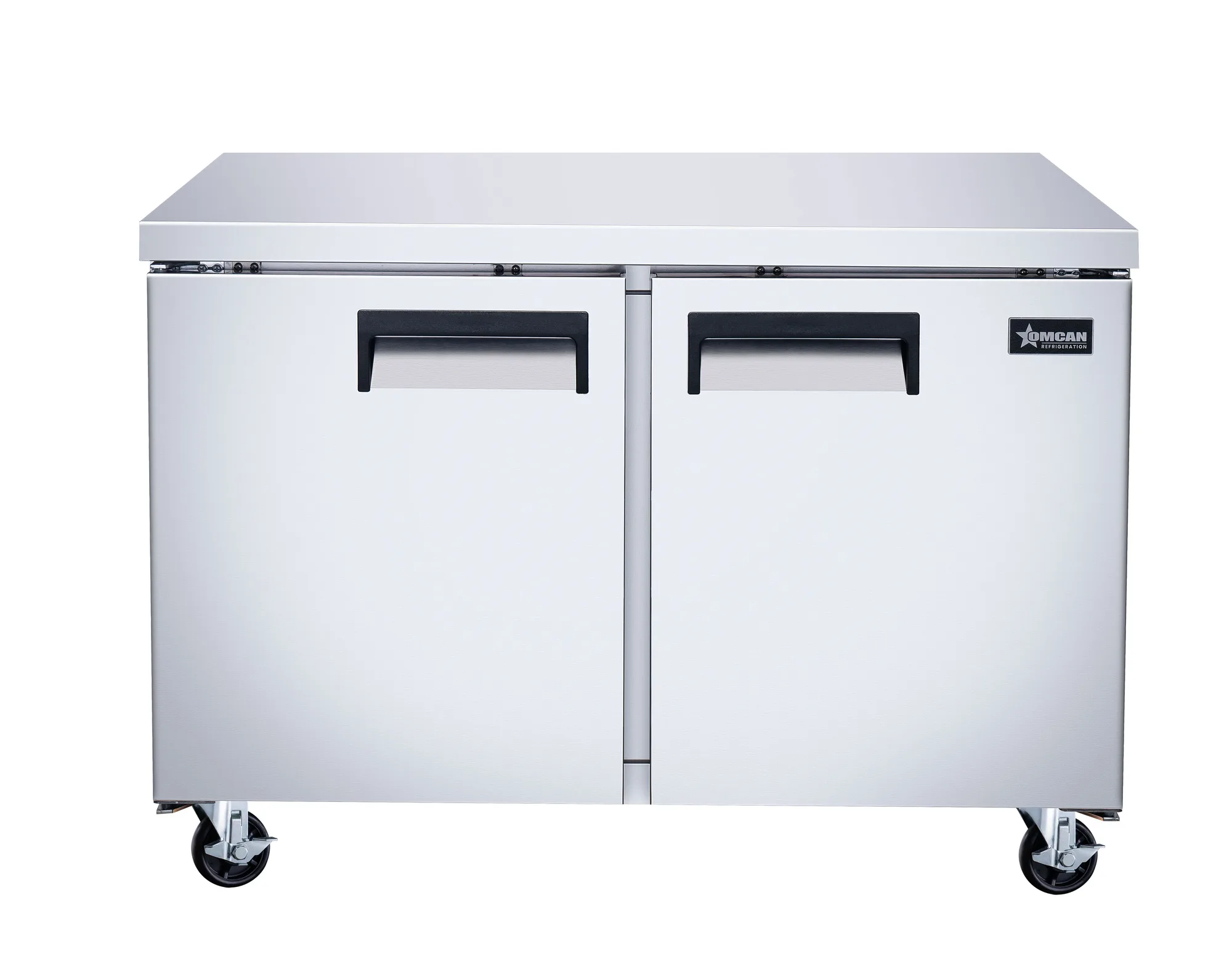 47″ Two (2) Door Undercounter Refrigerator, 12 cu. ft. (338 L), Stainless Steel