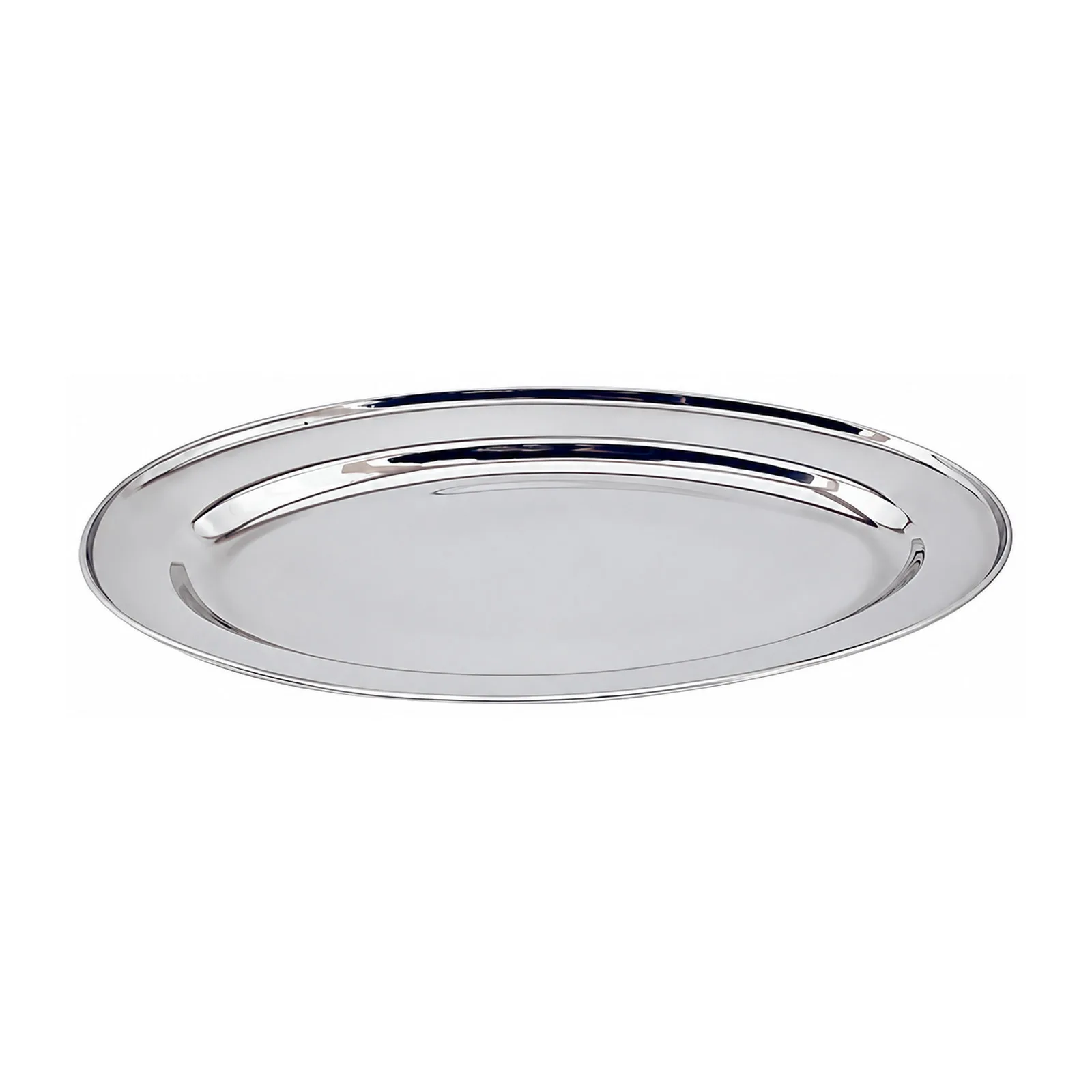 21 5/8″ x 15″ Stainless Steel Oval Platter
