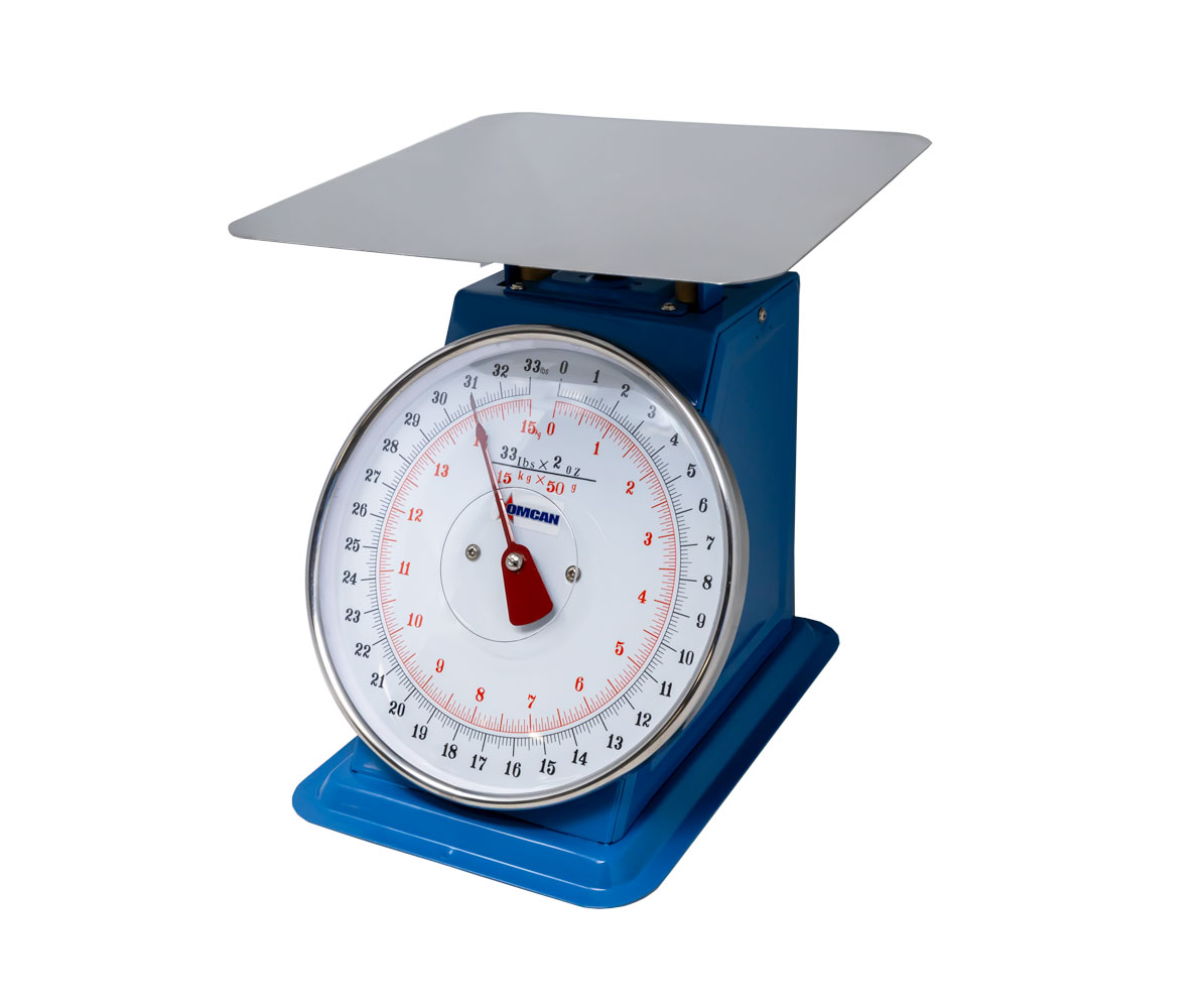 Dial Spring Scale with 32 lbs. capacity