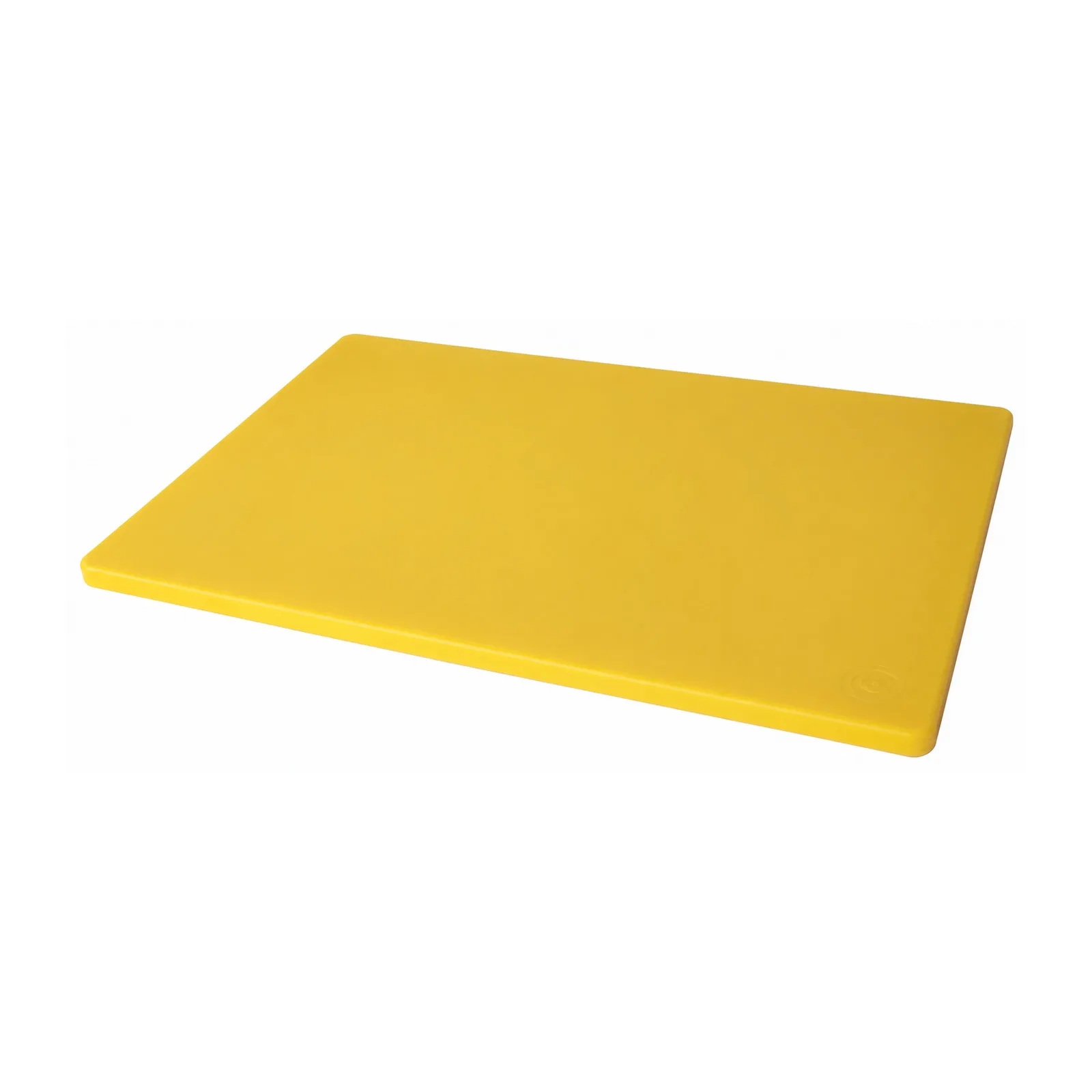 18″ x 24″ x 1/2″ Polyethylene Yellow Rigid Cutting Board