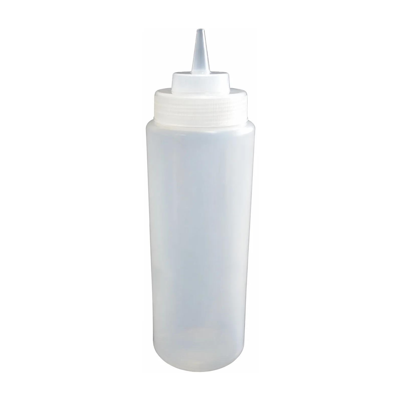 24 oz Clear Vinegar Condiment Squeeze Bottle – BPA Free